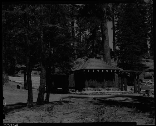 Buildings and utilities, Old Grant Grove Amphitheater. Unknown Date