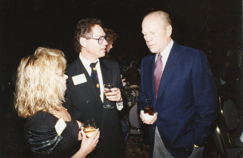 President Gerald Ford with Bob and Suzanne Miller