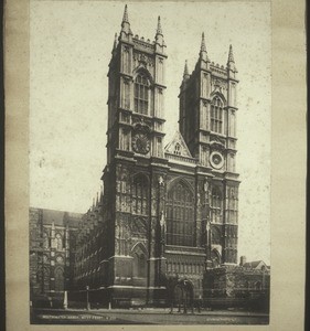 "Westminster Abbey West Front."