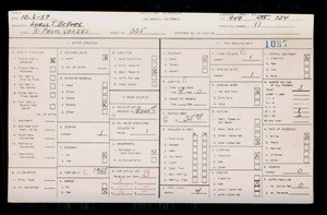 WPA household census for 335 N PALOS VERDES ST, Los Angeles County