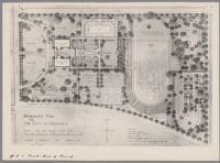 Plan for the Recreation Park for the City of Monrovia, Monrovia, 1923
