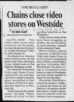 Chains close video stores on Westside