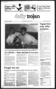 Daily Trojan, Vol. 111, No. 21, February 09, 1990