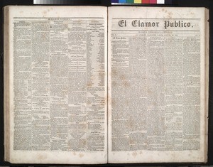 El Clamor Publico, vol. II, no. 2, Junio 28 de 1856