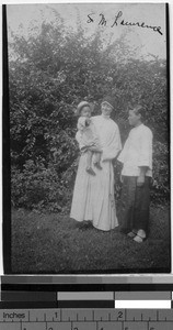 Maryknoll Sister with baby and woman, Yeung Kong, China, ca. 1930