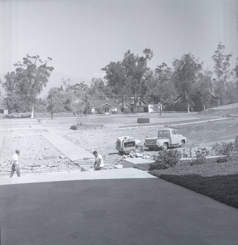 Construction of McAlister Center