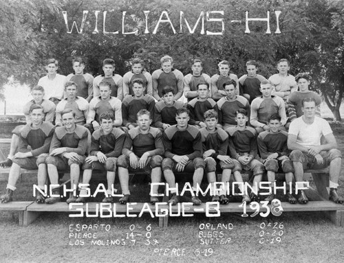 Williams Union High School football team