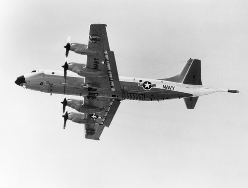Lockheed P-3C Update II prototype on a test flight Lockheed photo