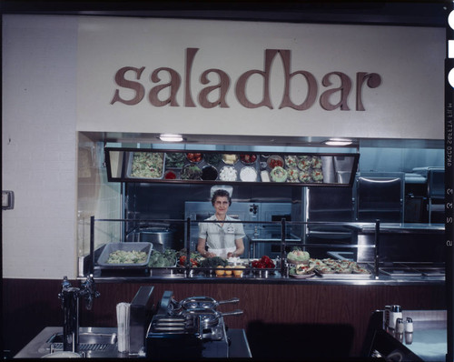 Commercial-industrial customers - Sage's salad bar - interior