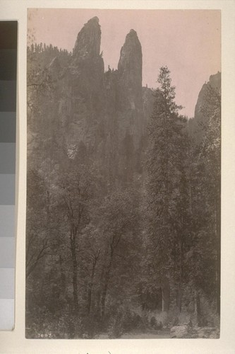 [Cathedral Spires, Yosemite Valley.]--7807