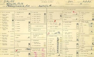 WPA household census for 2621 PENNSYLVANIA, Los Angeles