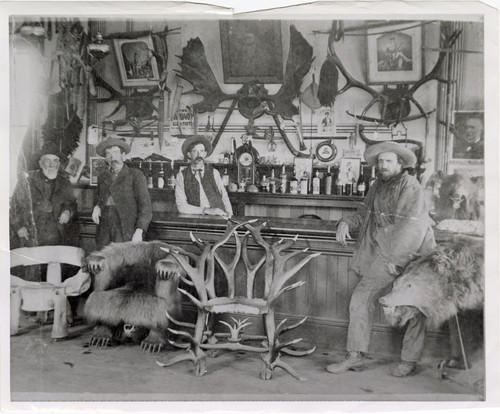 Early Saloon Scene
