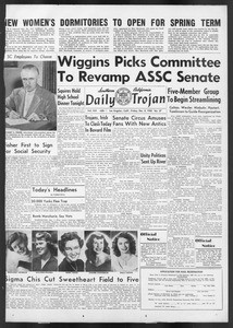 Daily Trojan, Vol. 42, No. 57, December 08, 1950