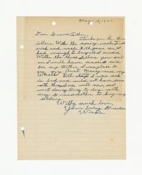Letter from Winkie Dockweiler to Isidore B. Dockweiler, May 18, 1942