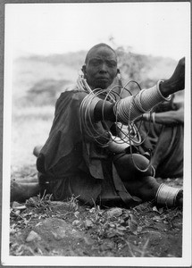 A Maasai woman, Tanzania, 1930