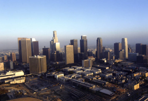 Downtown Los Angeles, panoramic view