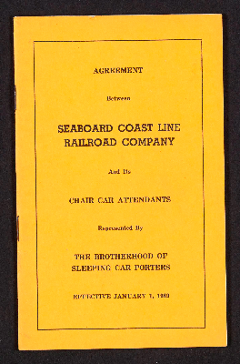Agreement between Seaboard Coast Line Railroad Company and its chair car attendants represented by the Brotherhood of Sleeping Car Porters
