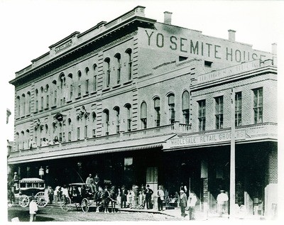 Stockton - Hotels, Taverns, Etc: Yosemite House, Main St between Sutter and San Joaquin St