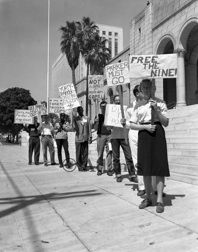 "Free the Nine" Los Angeles, 1962