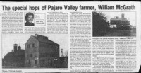 The special hops of Pajaro Valley farmer, William McGrath