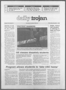 Daily Trojan, Vol. 107, No. 62, December 07, 1988