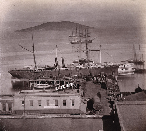 322. Honolulu Steamer Ajax, Greenwich St. Wharf, San Francisco