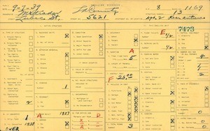 WPA household census for 5621 LUBEC STREET, Los Angeles County