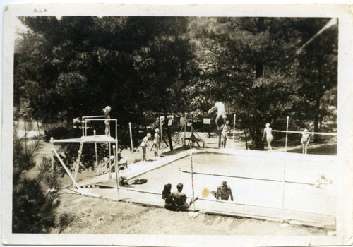 Malibu Lakeside clubhouse swimming pool