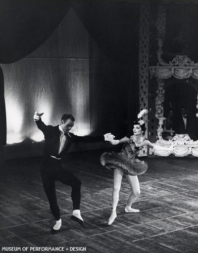 Jocelyn Vollmar and Richard Carter in Christensen's Danses Concertantes, 1960