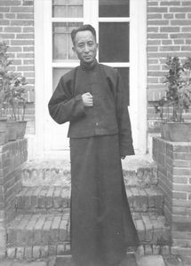 Pastor Chen-yi, Synodens formand. Danmission Photo Archive