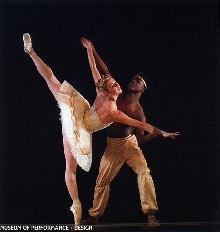 Desmond Richardson and another dancer, circa 1999
