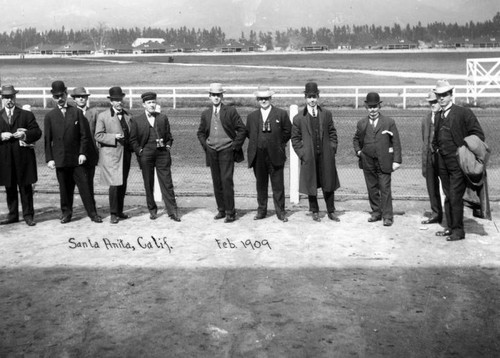 Santa Anita Park Racetrack, 1909