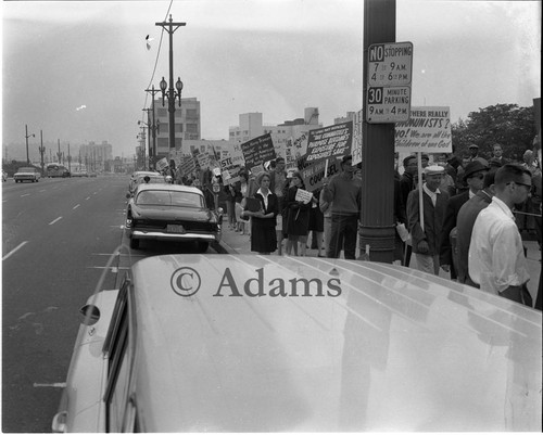 Protest, Los Angeles, 1962