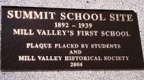 Summit School site commemorative plaque, 2004