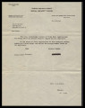 Letter from a manager, Federal Security Agency Social Security Board, to Union Market, November 27, 1940