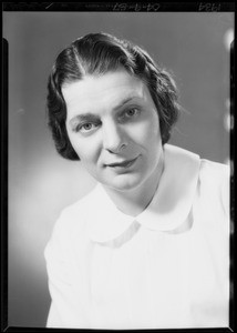 Retake on Miss Price, Southern California, 1934