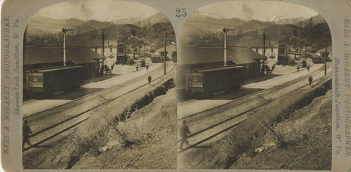 View of Railroad Depot at Kennett