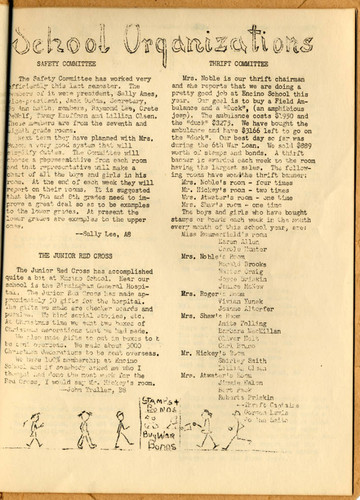 Oak Leaf, 1945--Encino School newspaper (page 4)