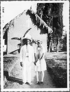 Christian bridal couple, Gonja, Tanzania, ca.1927-1938
