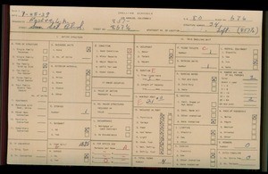 WPA household census for 857 W SUNSET BLVD, Los Angeles