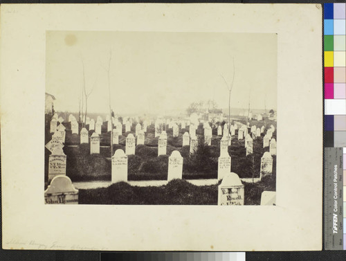 Soldiers burying ground, Alexandria, Va