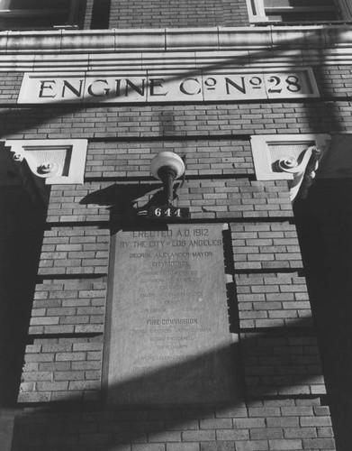 Fire station, Engine Co. No. 28