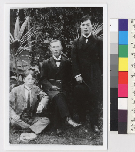 D.T. Uchida, far left. 1906?