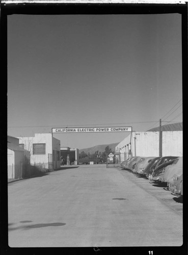 California Electric Power Co. - Gated entrance