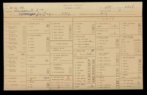 WPA household census for 1317 DELONG, Los Angeles