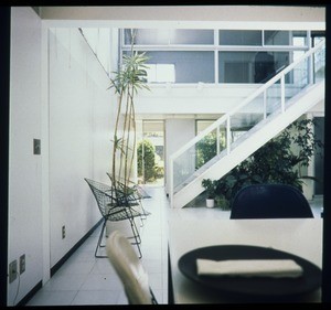 Koenig residence, stairs, Brentwood, Calif., after 1985?