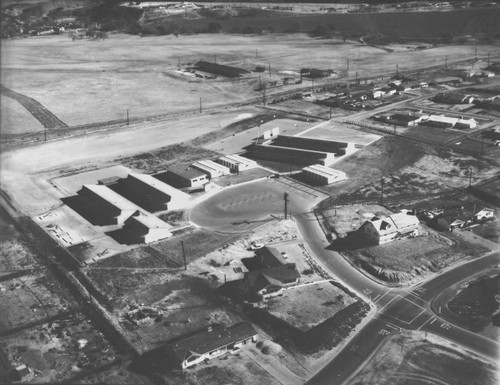 Waverly School aerial, probably 1967
