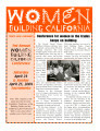 Program for the 2nd Annual Women Building California Conference program