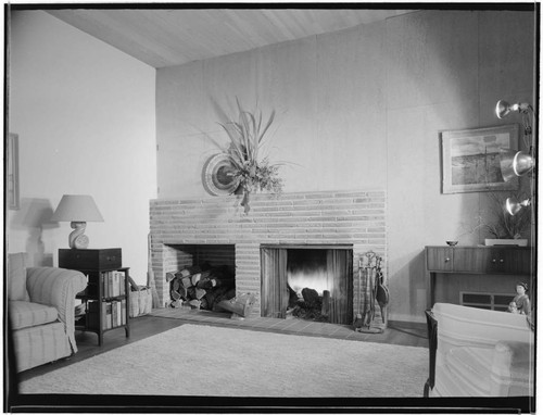 Myers [residence]. Interior