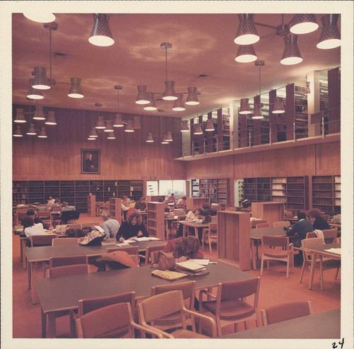 Interior of Heafey Law Library